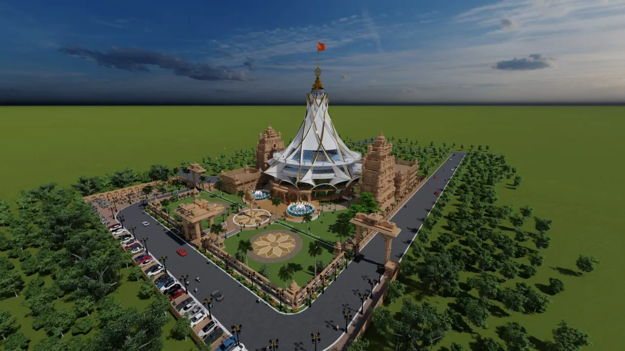 ISKCON IVCC temple at Kothewada